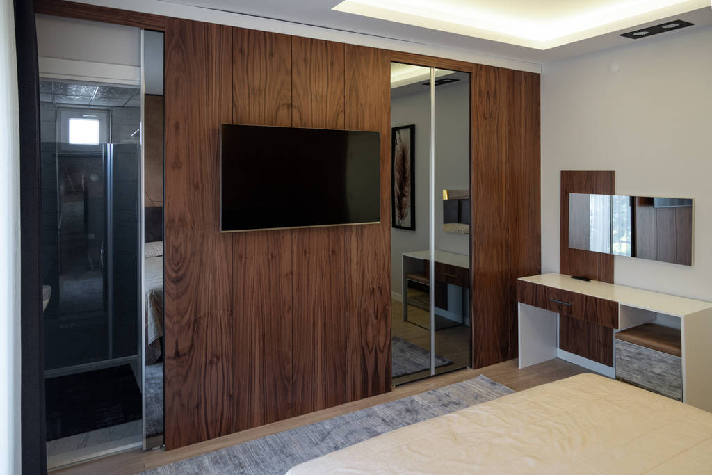Kuşçu evi modern yatak odası lia mimarlik i̇cmimarlik modern homify