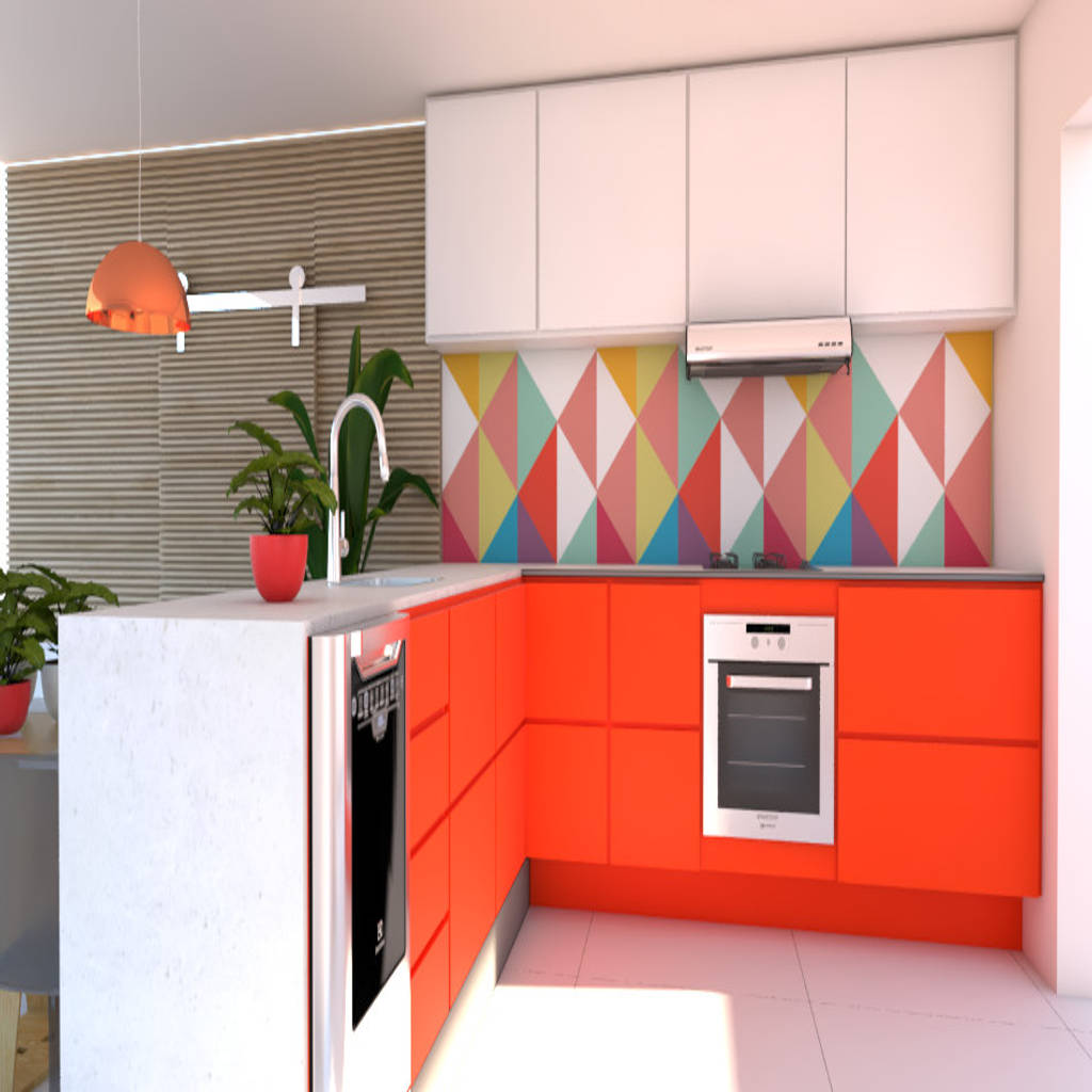 Cozinha Por Juliana Costa Designer De Interiores Minimalista Madeira Efeito De Madeira Homify
