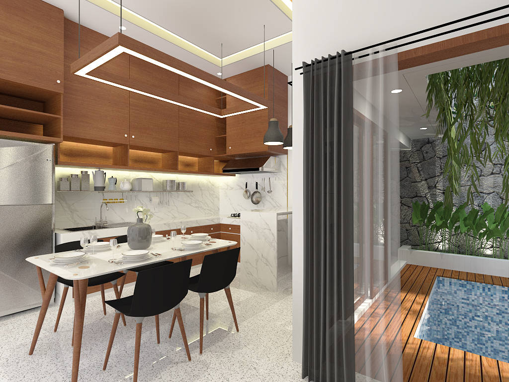 Tropical Style Dining Room By Sekala Studio Tropical Homify