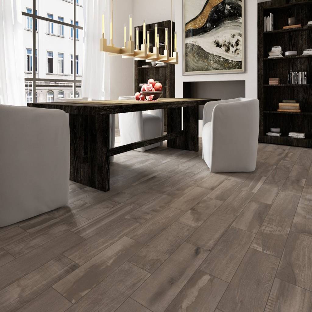 Comedor con piso estilo madera interceramic mx comedores rústicos