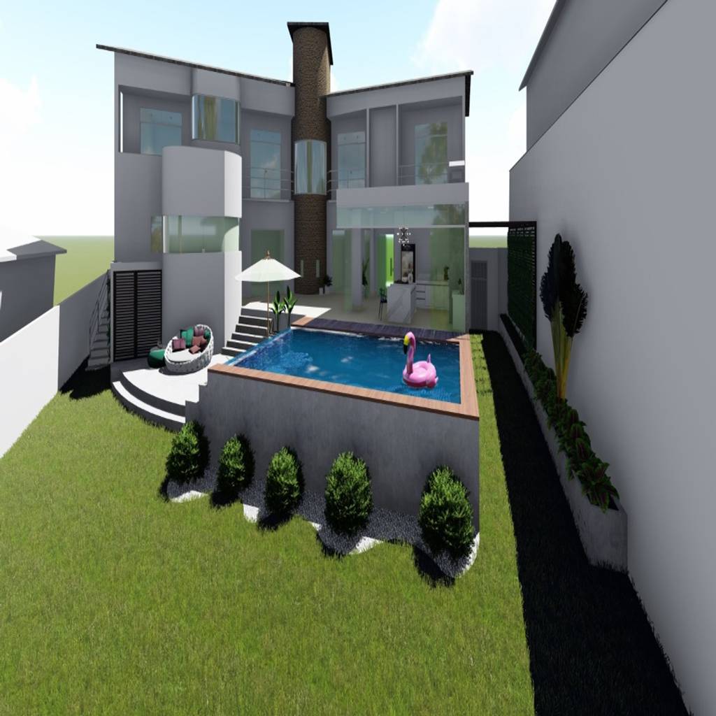 Projeto Arquitetonico De Area Gourmet Igor Cunha Arquitetura Piscinas Modernas Homify