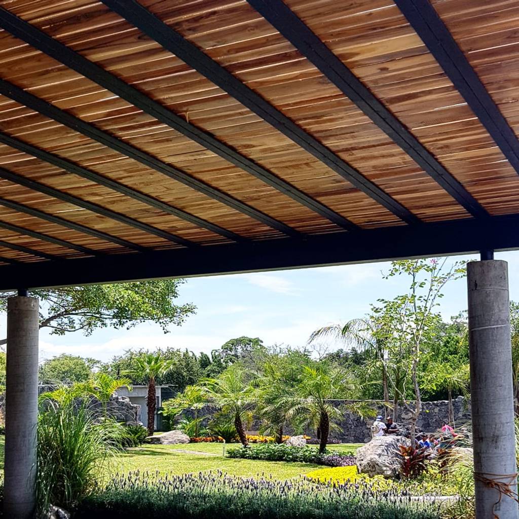 Piedra alta jardin de eventos balcones y terrazas minimalistas de