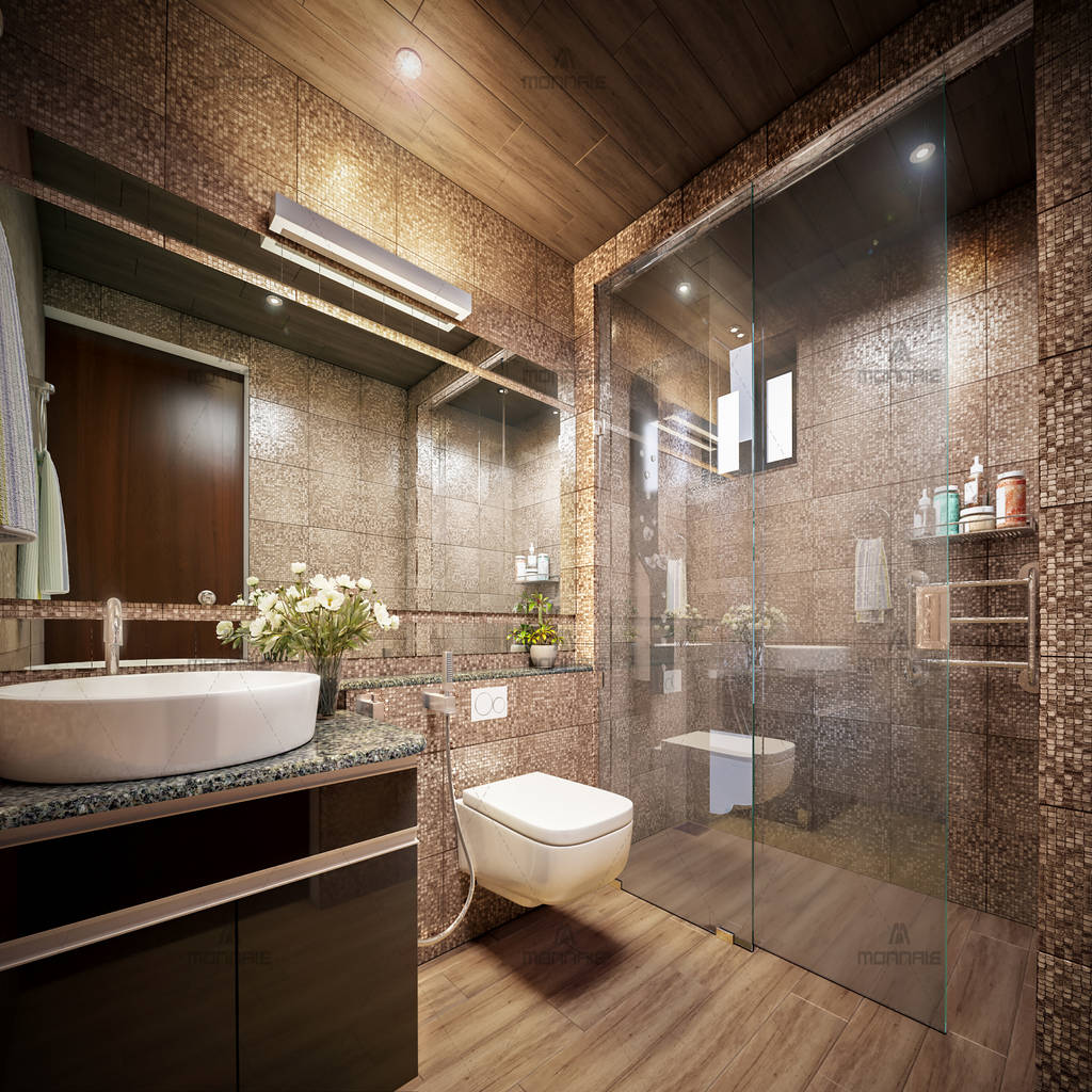 Modern Bathroom Design Ideas For Your Private Heaven Monnaie Interiors Pvt Ltd Asian Style Bathroom Homify