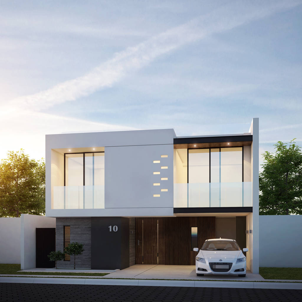 Proyecto casa tm casas modernas de m-ox arquitectos moderno | homify