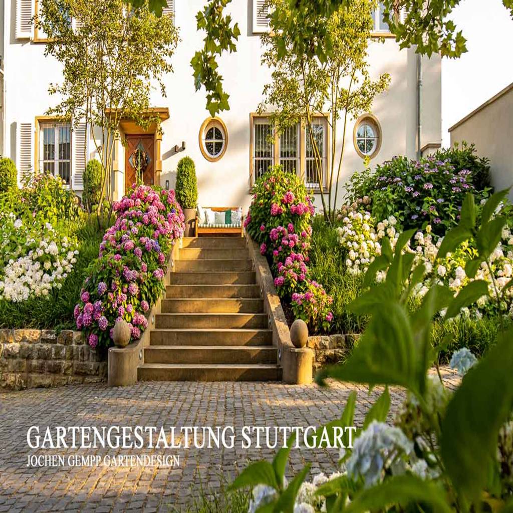 Moderne landschaftsarchitektur / gartenarchitektur, gartenarchitekt