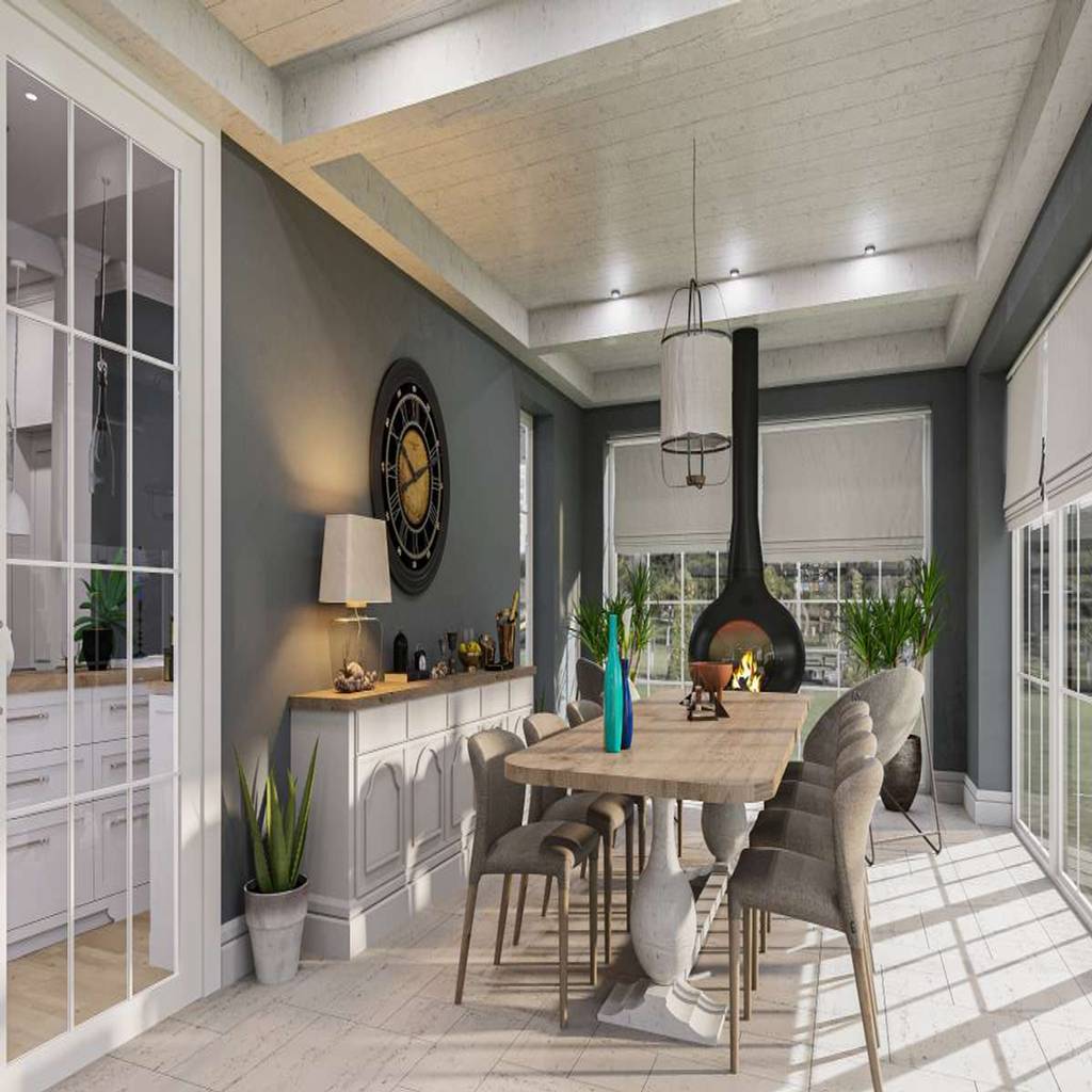Aynur yar villa - i̇zmir modern yemek odası vero concept ...