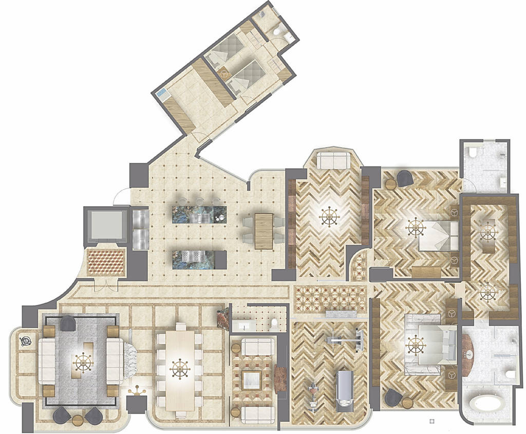 Pent-house polanco, all desing project | homify