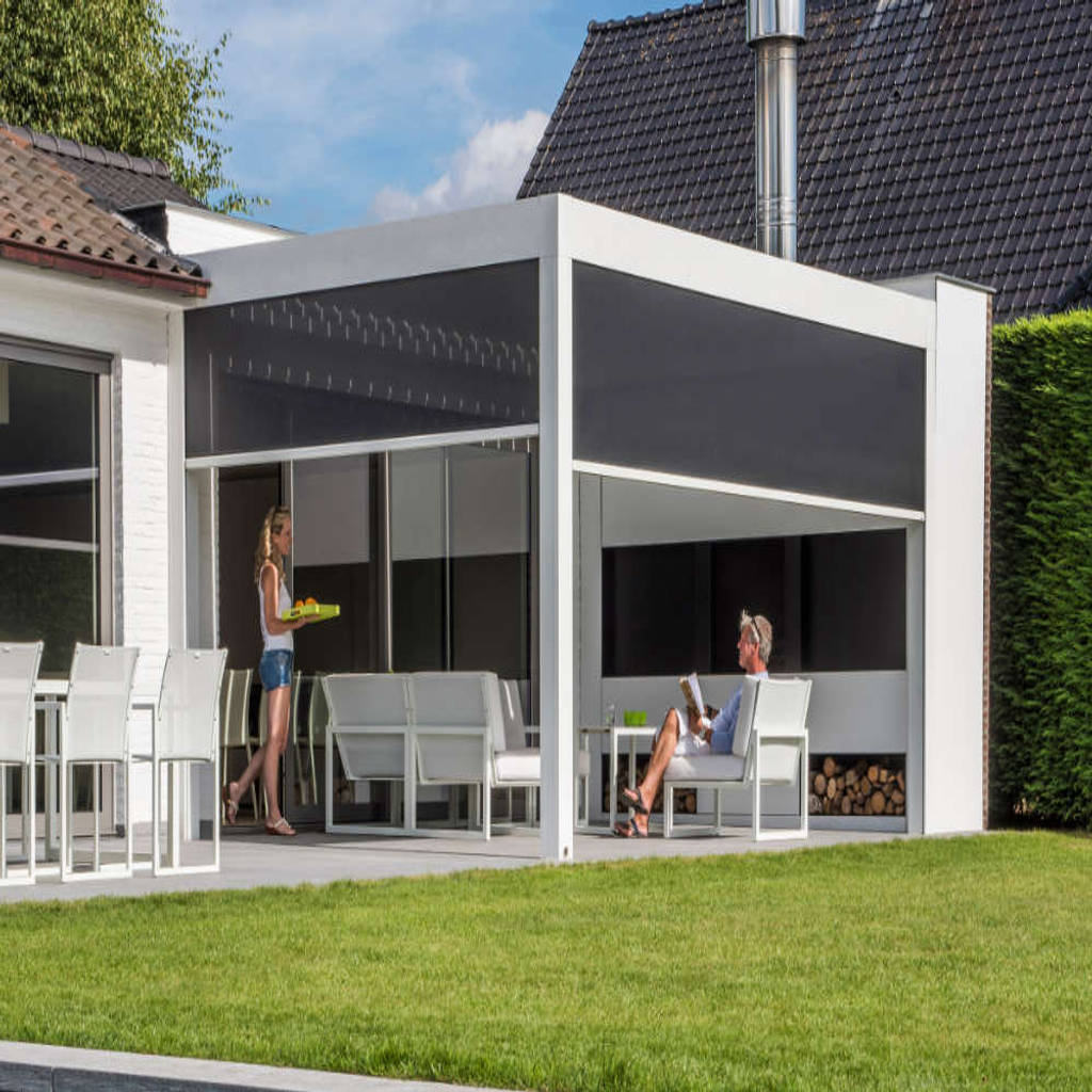Lamellendach garten homify
