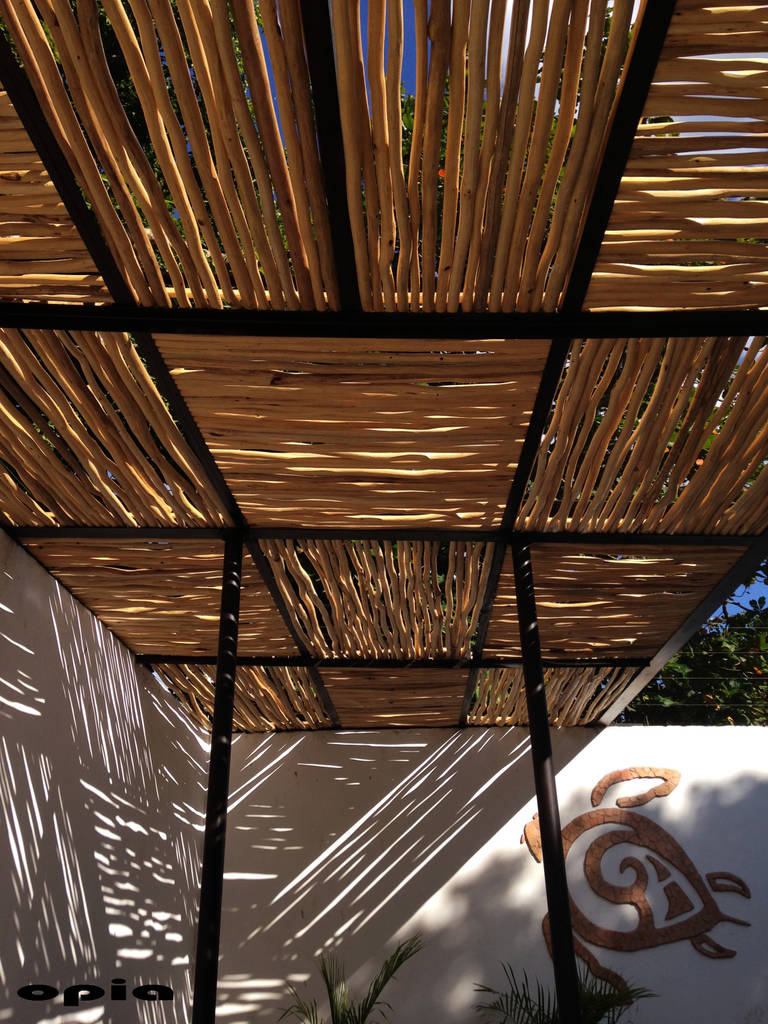 patios and decks on Opia Diseno En Metal Patios Decks Metal Brown Homify