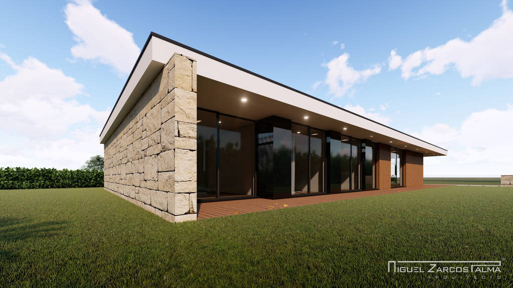 Casa do xisto – paços de ferreira miguel zarcos palma casas modernas