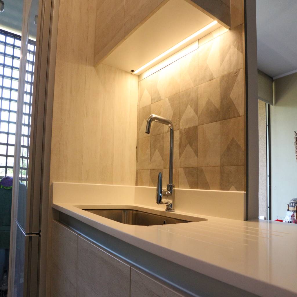 Ampliación de cocina y mobiliario de dimensiona hogar moderno | homify