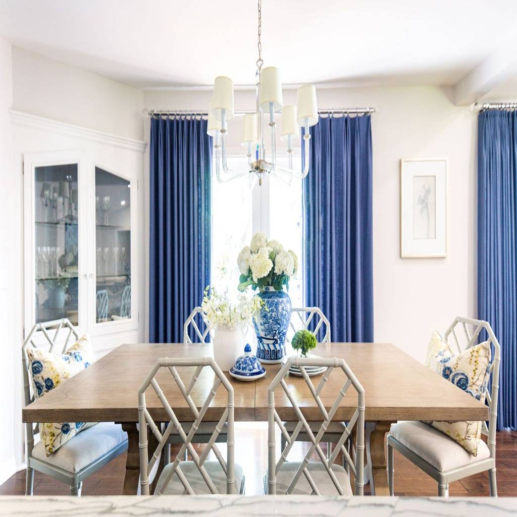 Colorful Interior Remodel Classic Style Dining Room By Amy Peltier