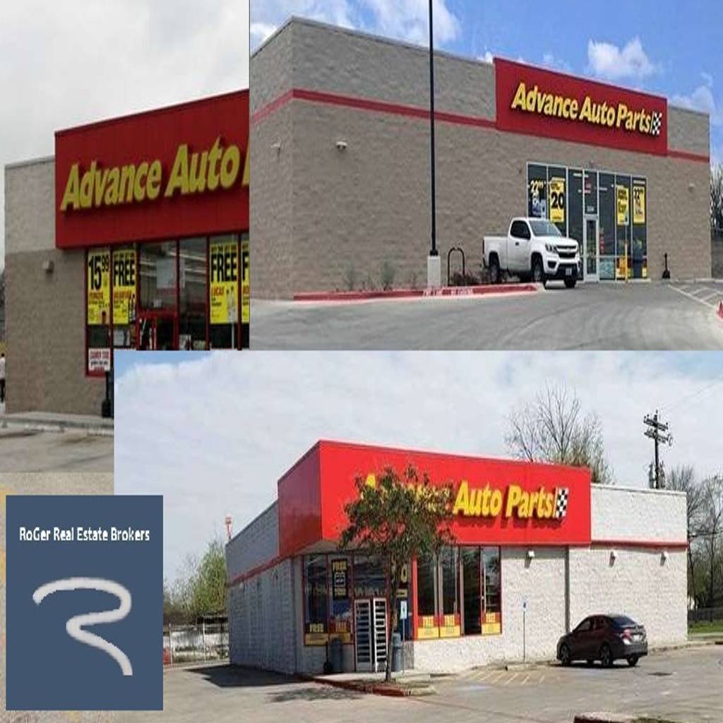 Tres propiedades freestanding (contrato de renta con advance autoparts