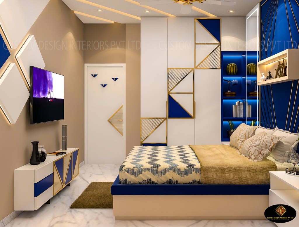 Mrs. saha’s royal master bedroom | kolkata, west bengal | custom design ...