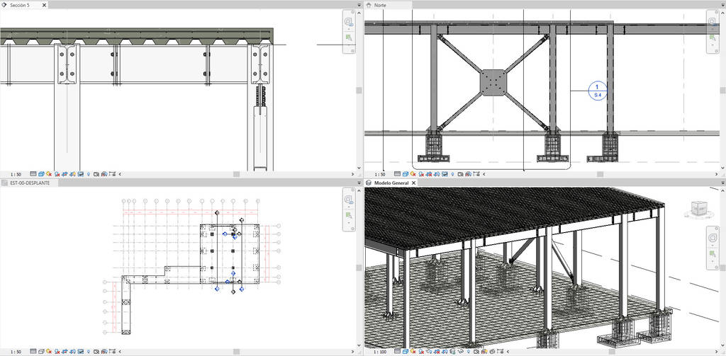 Mezanine-industrial , construtech & technology bim | homify