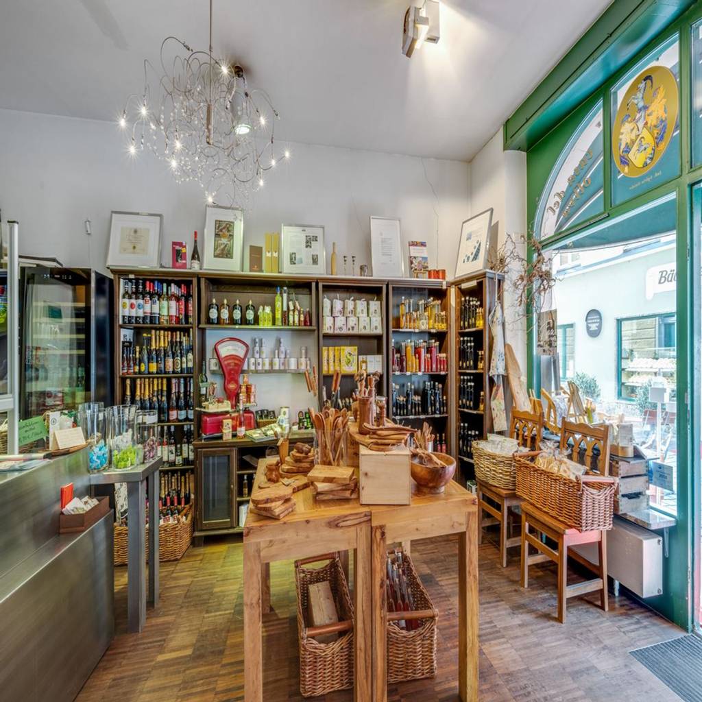 Verkaufsbereich feinkostladen für mediterrane produkte | homify