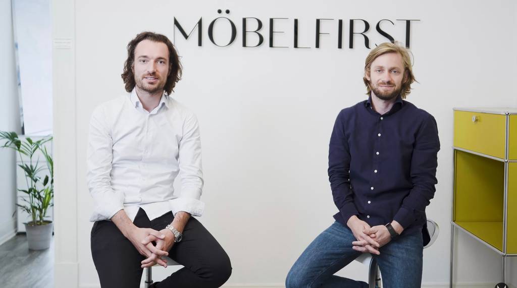Das sind wir – möbelfirst! unsere beiden gründer christoph ritschel und ...