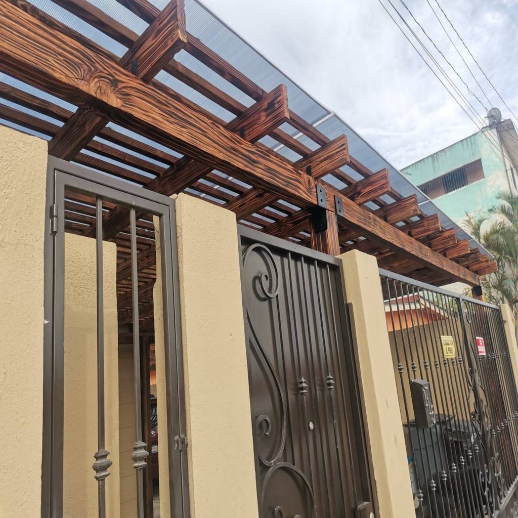 Pérgola de madera en tijuana, tuscan pergolas homify