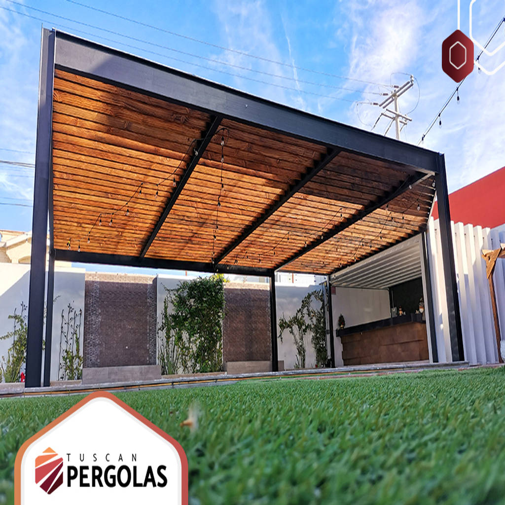 Pérgolas de acero con madera en tijuana homify