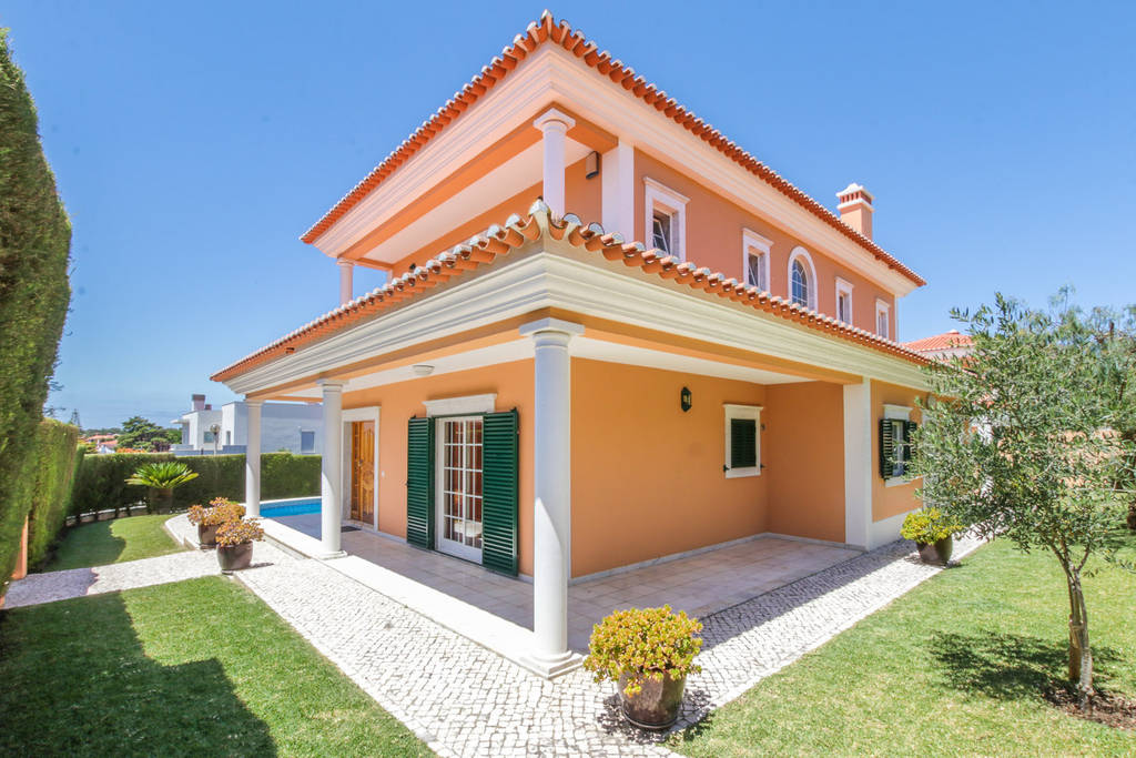 Moradia t4 com jardim e piscina em birre cascais, lane exclusive real
