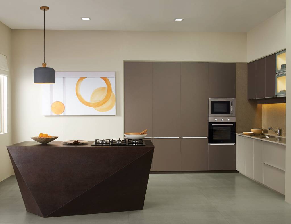 The epicurean—modular kitchen from sleek by asian paints | homify