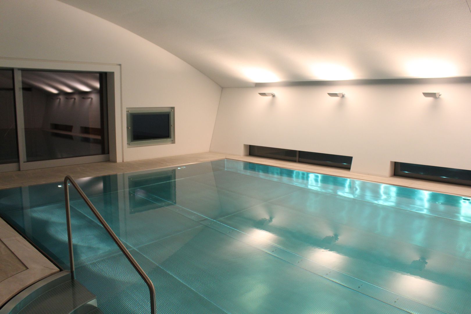 Spa und Pool, Architekten Graf + Graf Architekten Graf + Graf 모던스타일 수영장