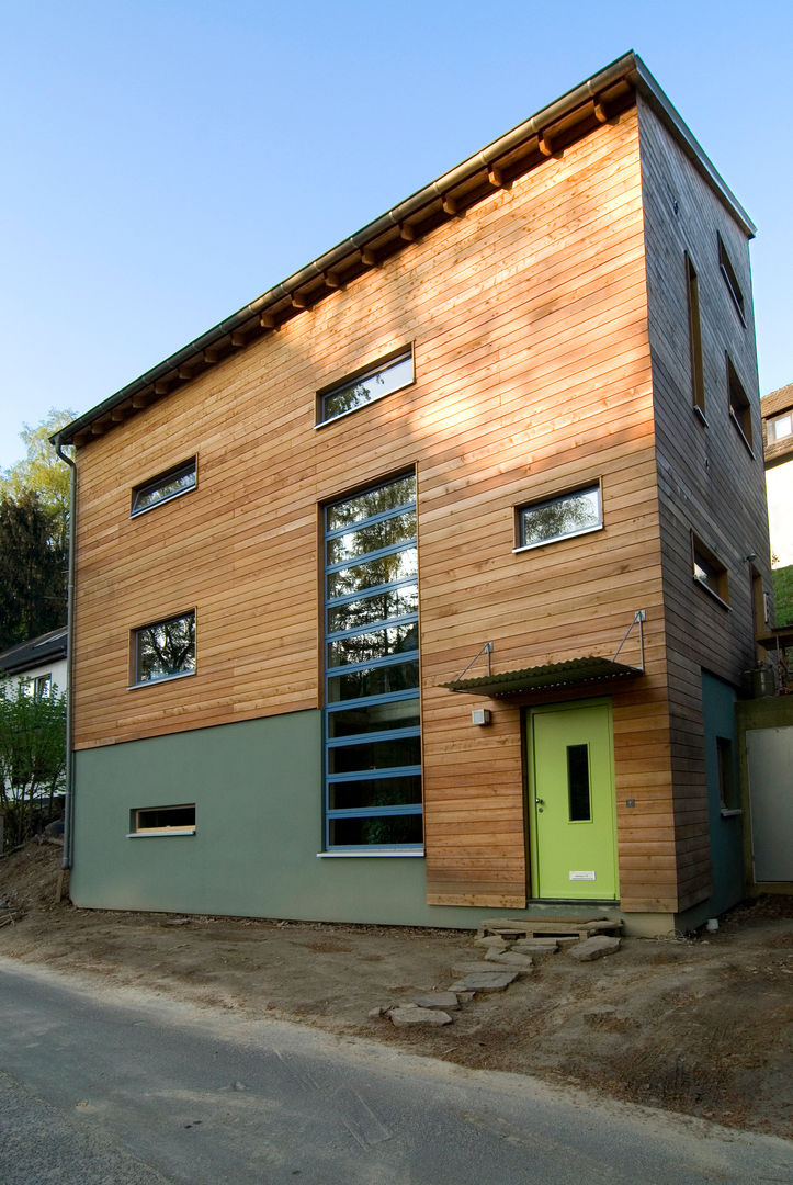 Haus K., Architekturbüro Riek Architekturbüro Riek Rustic style house