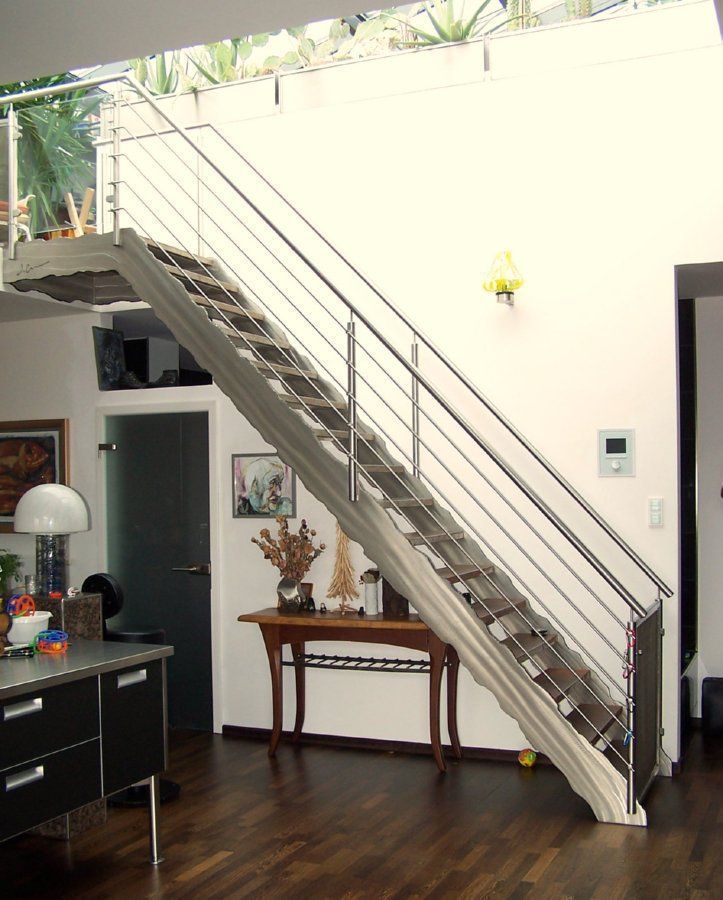 Loft Design Edelstahl Atelier Crouse: Escaleras Escaleras