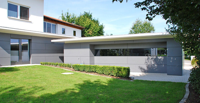 Garage Neubau, Peter Rohde Innenarchitektur Peter Rohde Innenarchitektur 車庫/遮陽棚