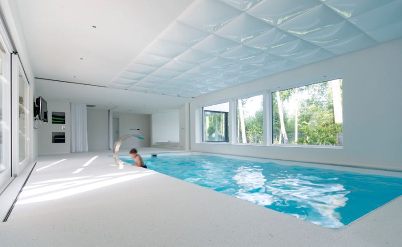 Wohnhauserweiterung D2, [lu:p] Architektur GmbH [lu:p] Architektur GmbH Piscinas de estilo moderno