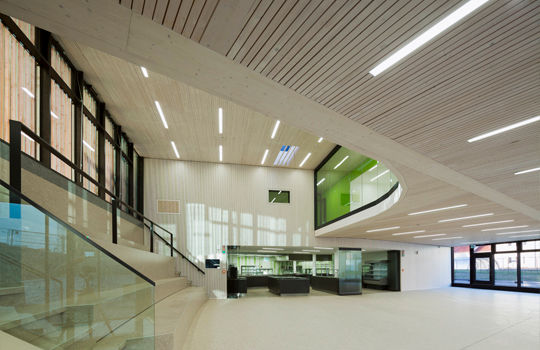 Mensa Waldcampus , andreas gehrke . architekt andreas gehrke . architekt Espacios comerciales