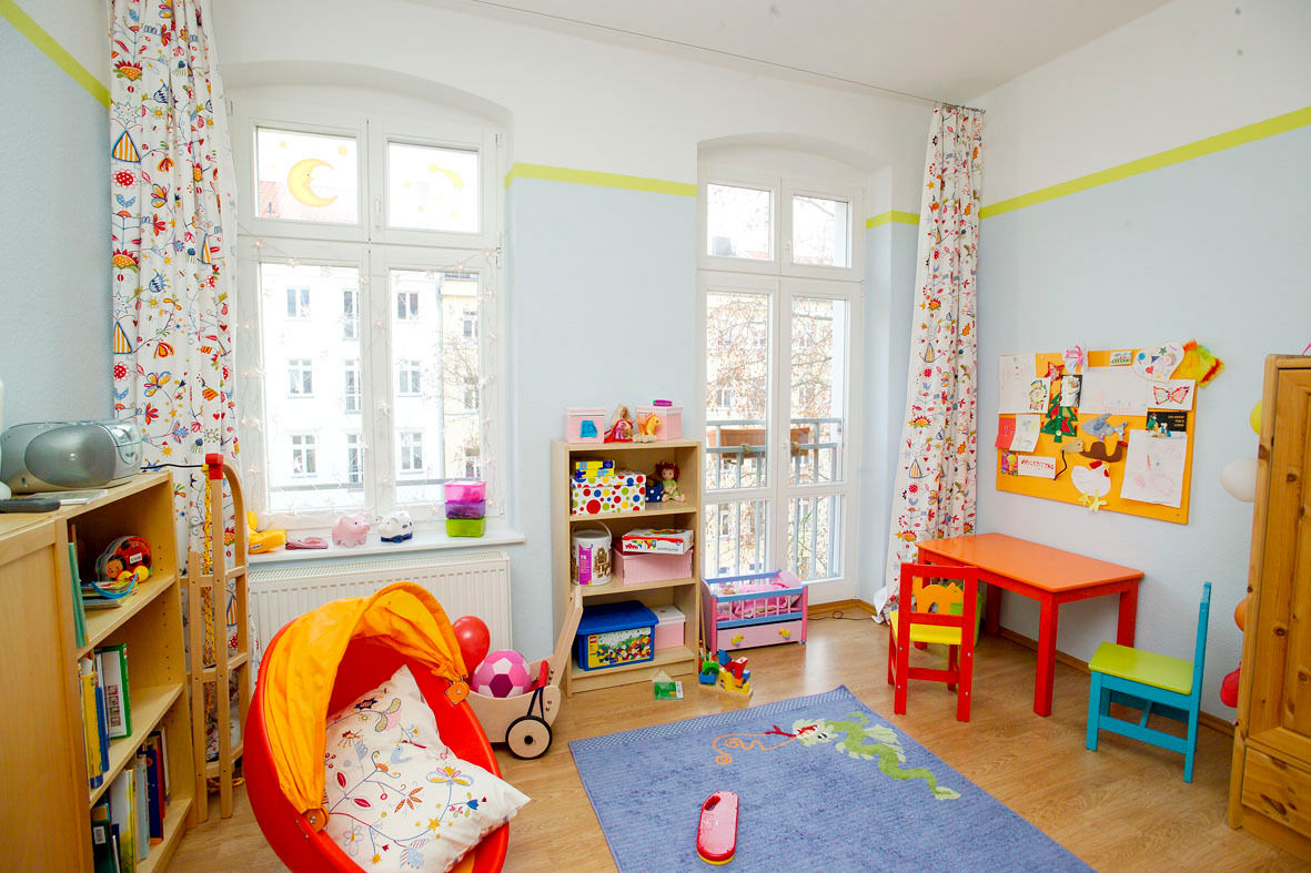 Kinderzimmer, raumdeuter GbR Berlin raumdeuter GbR Berlin Habitaciones para niños de estilo ecléctico