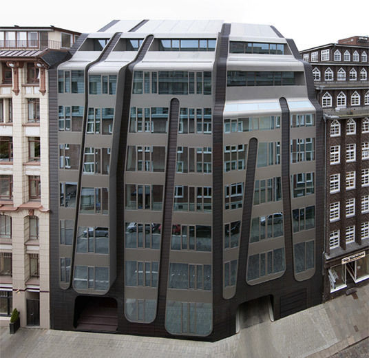 S11 - Office Complex Steckelhörn 11, Hamburg, J.MAYER.H J.MAYER.H บ้านและที่อยู่อาศัย