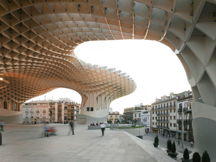 METROPOL PARASOL - Redevelopment of Plaza de la Encarnacion, Seville, Spain, J.MAYER.H J.MAYER.H Ticari alanlar