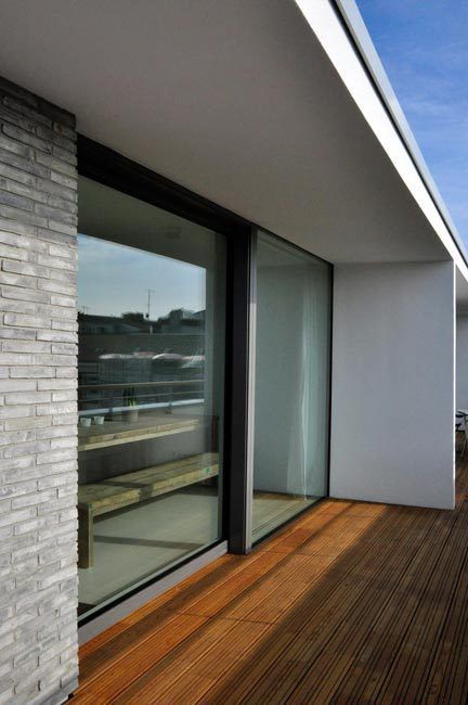 Loft D, Sieckmann Walther Architekten Sieckmann Walther Architekten Modern Balkon, Veranda & Teras