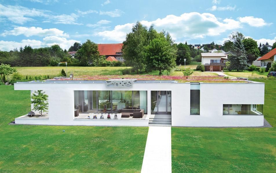 Wohnhaus L., Ertingen, Optigrün international AG Optigrün international AG บ้านและที่อยู่อาศัย