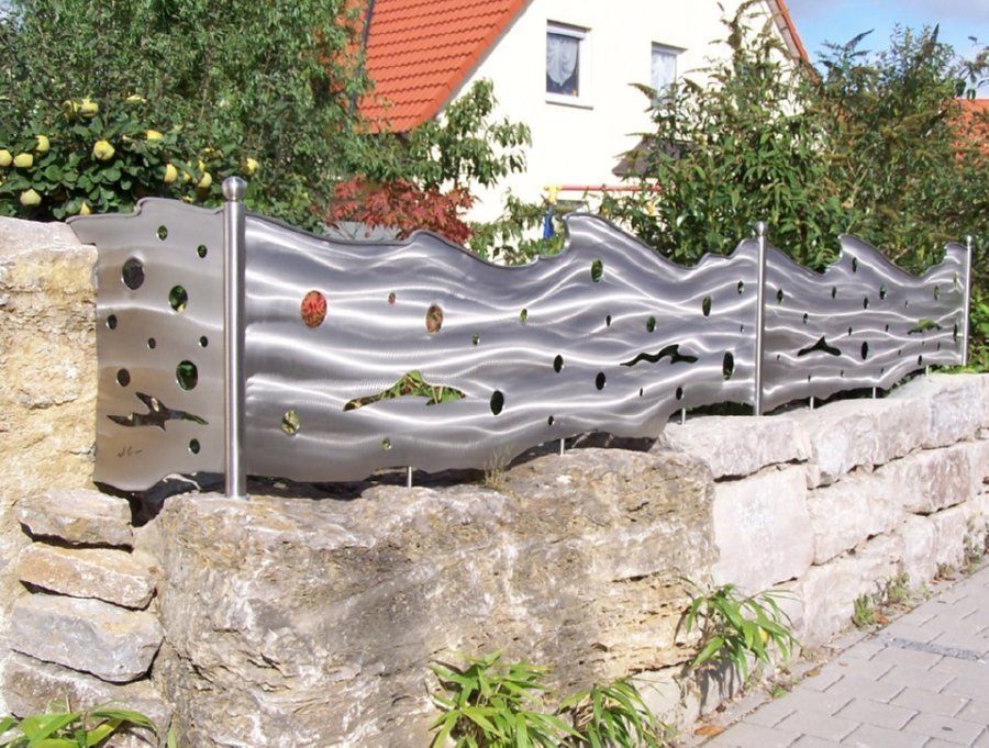 Stainless Steel Boarder Edelstahl Atelier Crouse: Modern Garden Accessories & decoration