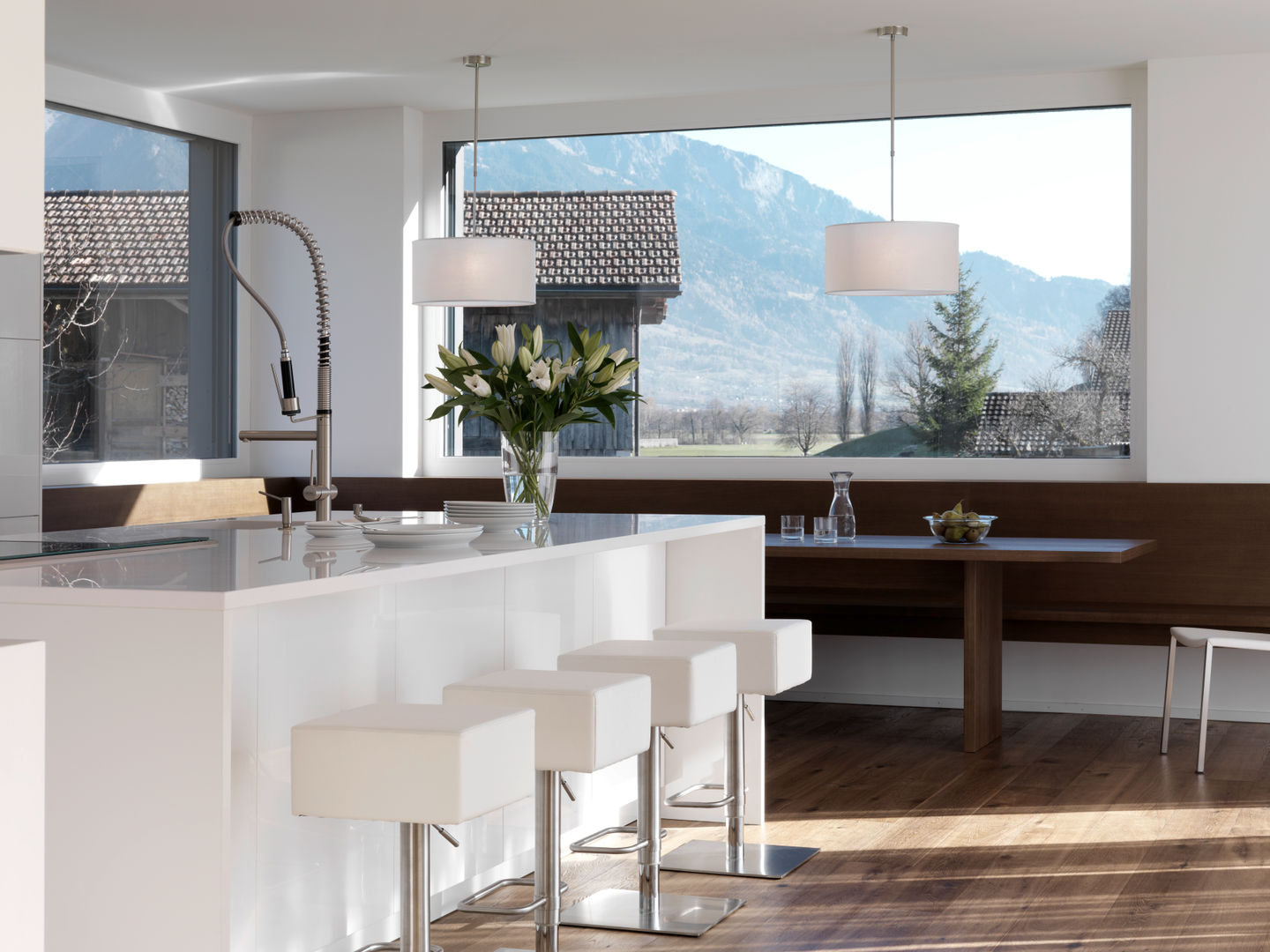 Vilters | Schweiz, LEICHT Küchen AG LEICHT Küchen AG Dapur Modern