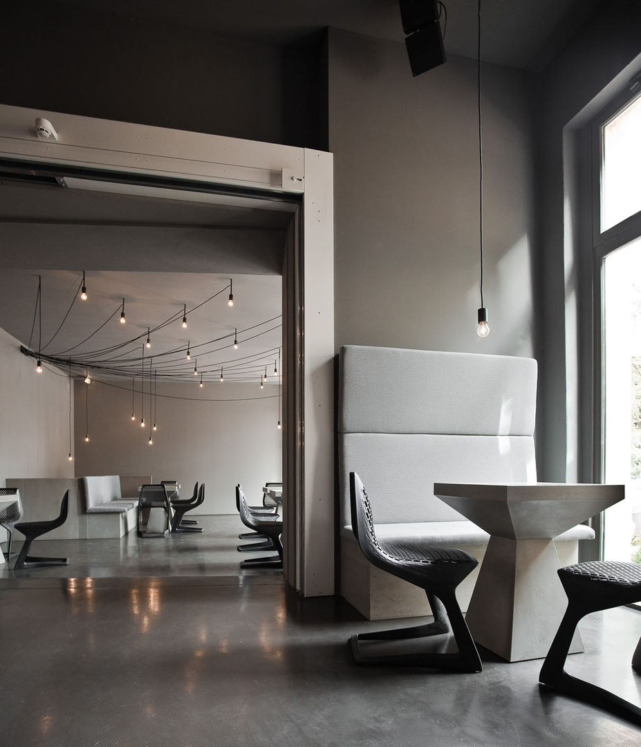 Tin Restaurant Bar, studio karhard® studio karhard® Espaços comerciais Espaços gastronômicos