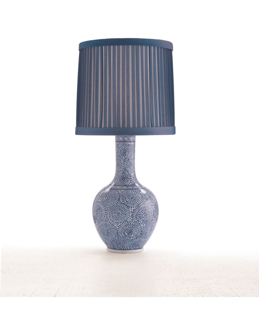 Arteriors "Batik Blue" Table Lamp 47198-736 Sweets & Spices Dekoration und Möbel Klassische Wohnzimmer Beleuchtung