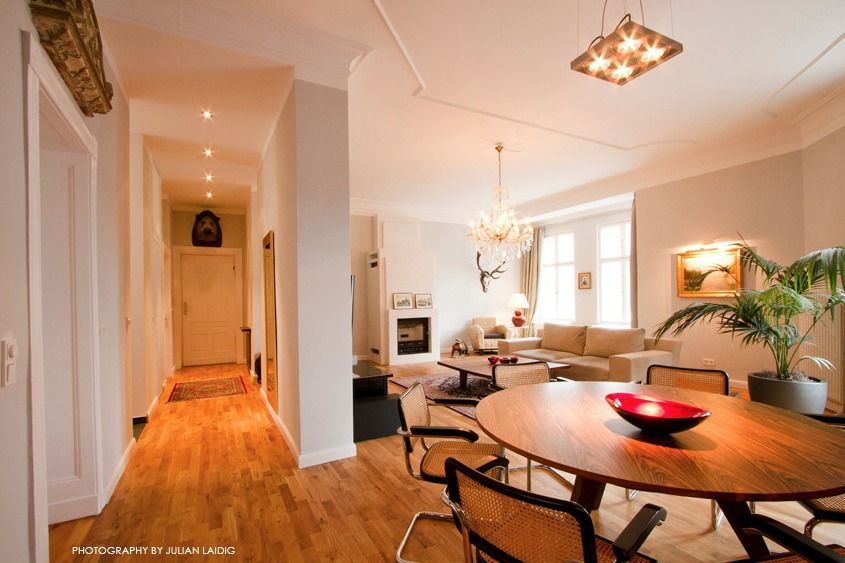 Wohnung, Gustav-Müller-Platz, Berlin, EINRAUMKONZEPT EINRAUMKONZEPT Living room