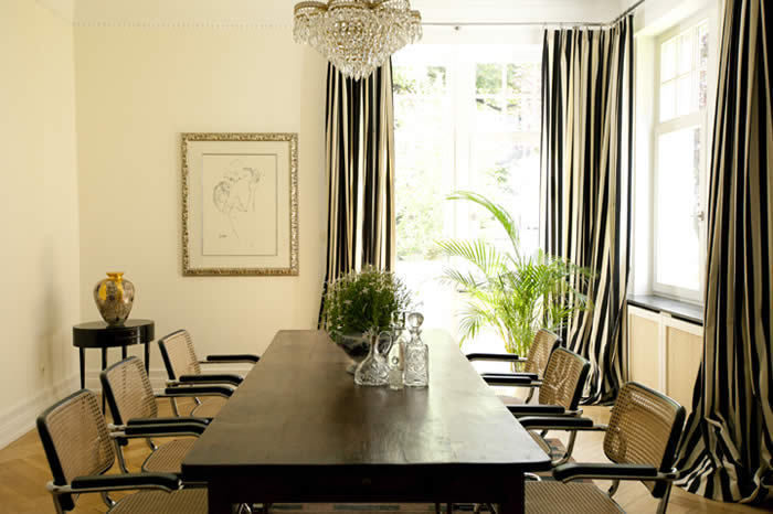 Family Home Bonn, Tatjana von Braun Interiors Tatjana von Braun Interiors ห้องทานข้าว