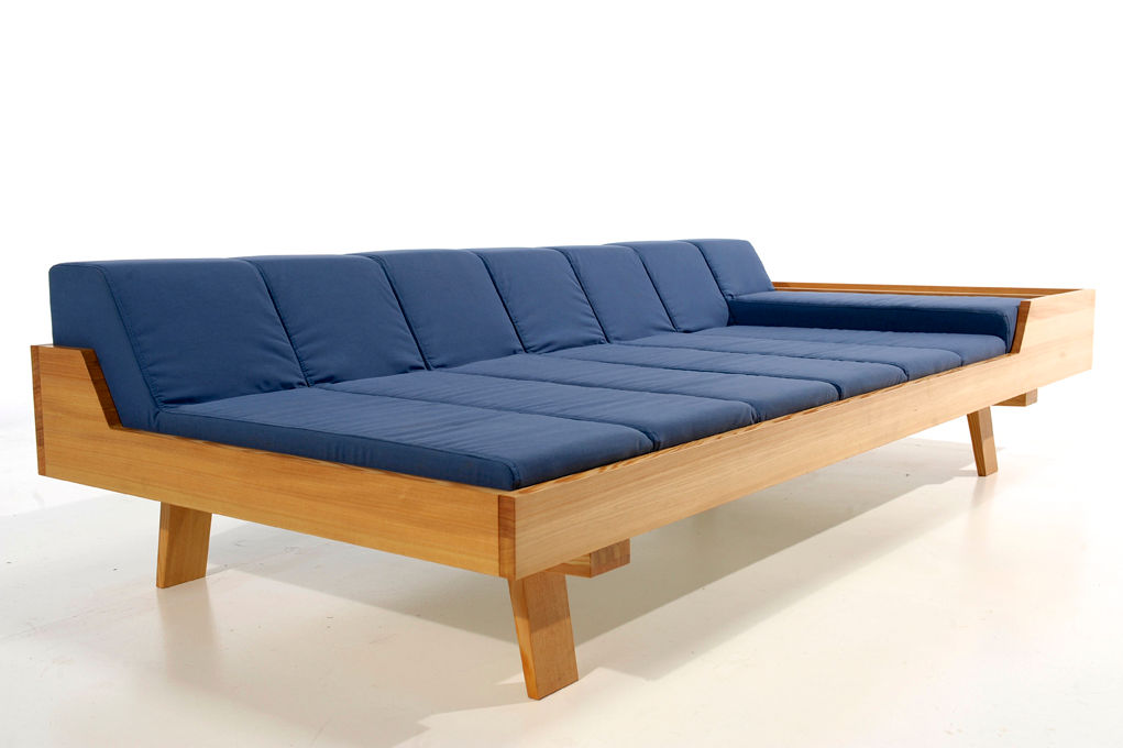 RD 08 Liegesofa, ​Rohstoff Design ​Rohstoff Design Salon Kanapy i fotele