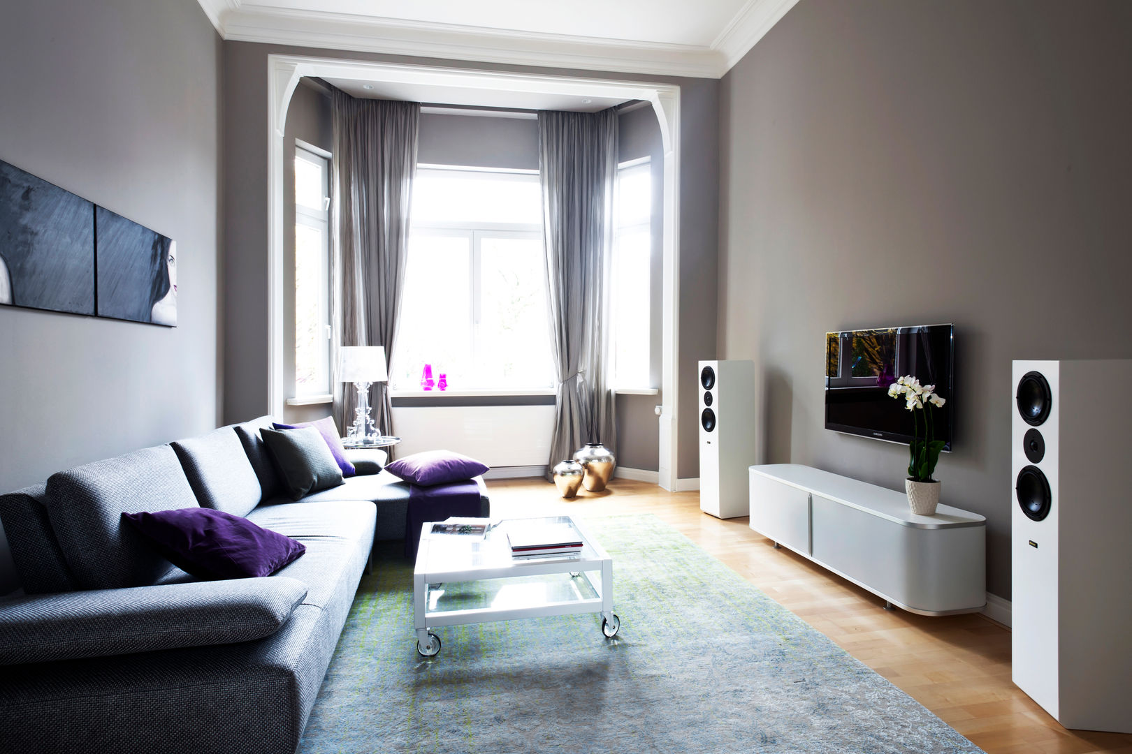 Altbauwohnung Bremen, schulz.rooms schulz.rooms Classic style living room