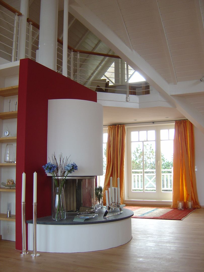 Ferienhaus Nordsee, made by S / creativport hamburg made by S / creativport hamburg Living room