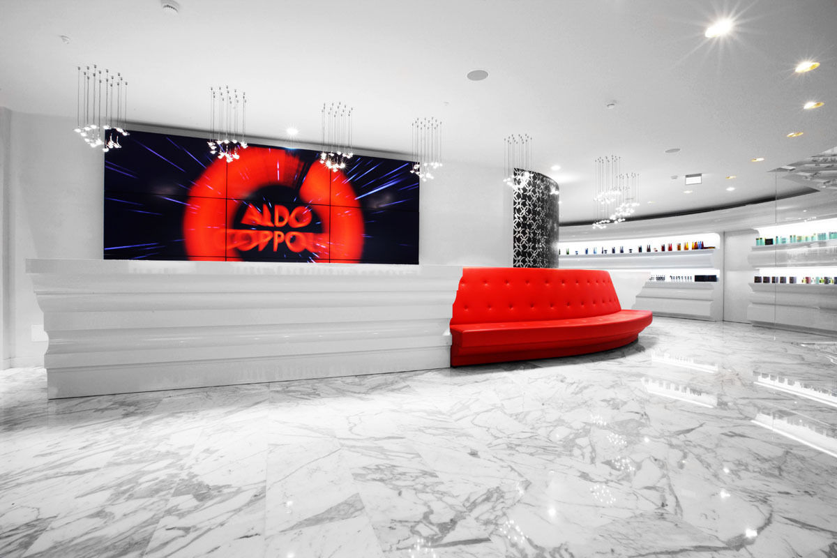 Aldo Coppola Salon in Mailand, trend group trend group Powierzchnie handlowe Powierzchnie handlowe