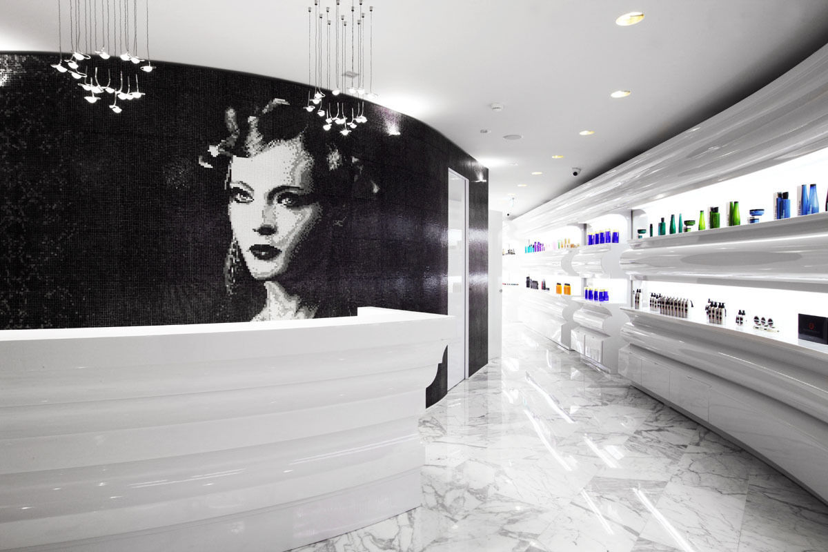 Aldo Coppola Salon in Mailand, trend group trend group Commercial spaces Commercial Spaces