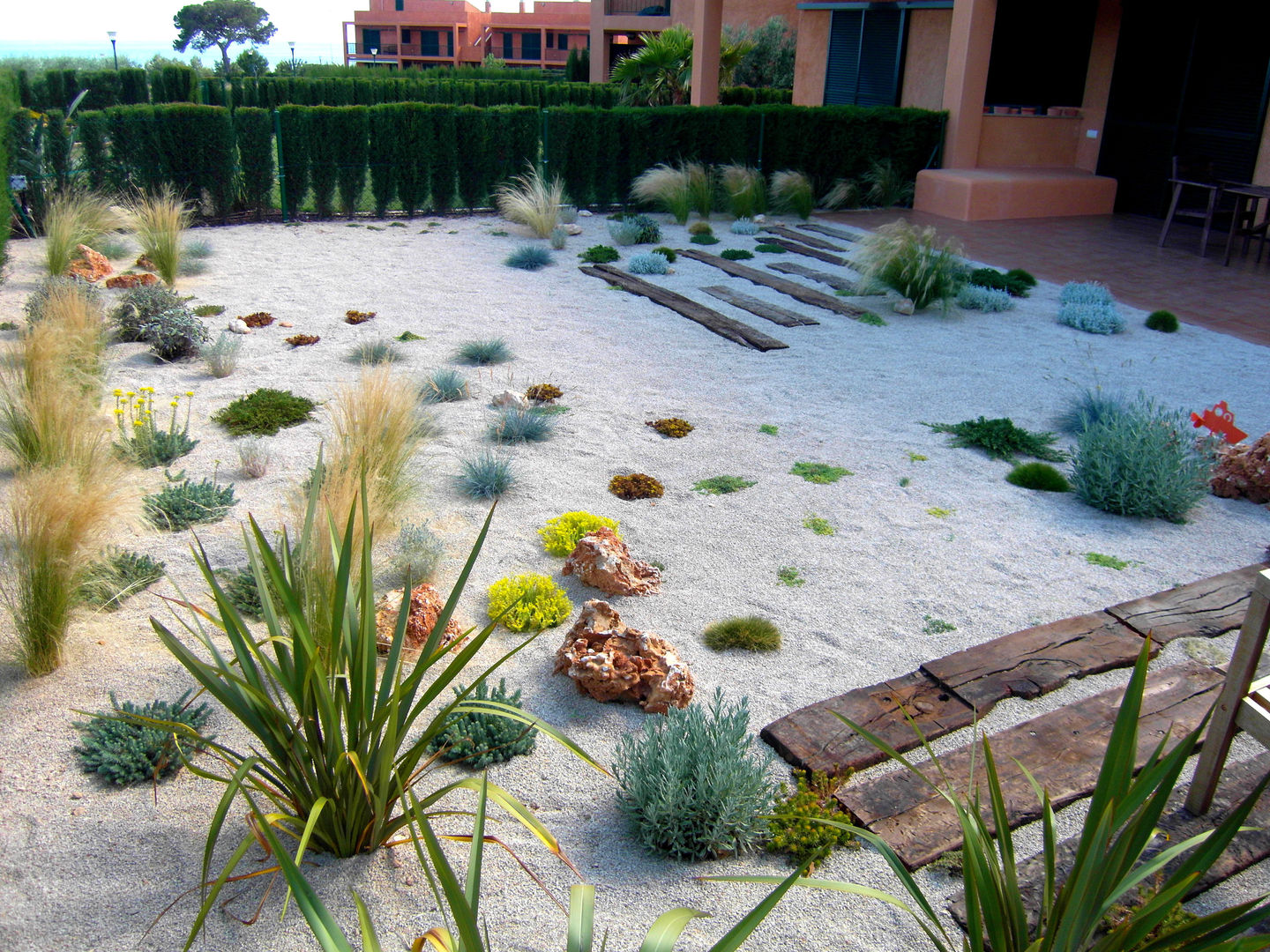 Ametlla de Mar, Simbiosi Estudi Simbiosi Estudi Jardines mediterráneos Plantas y flores