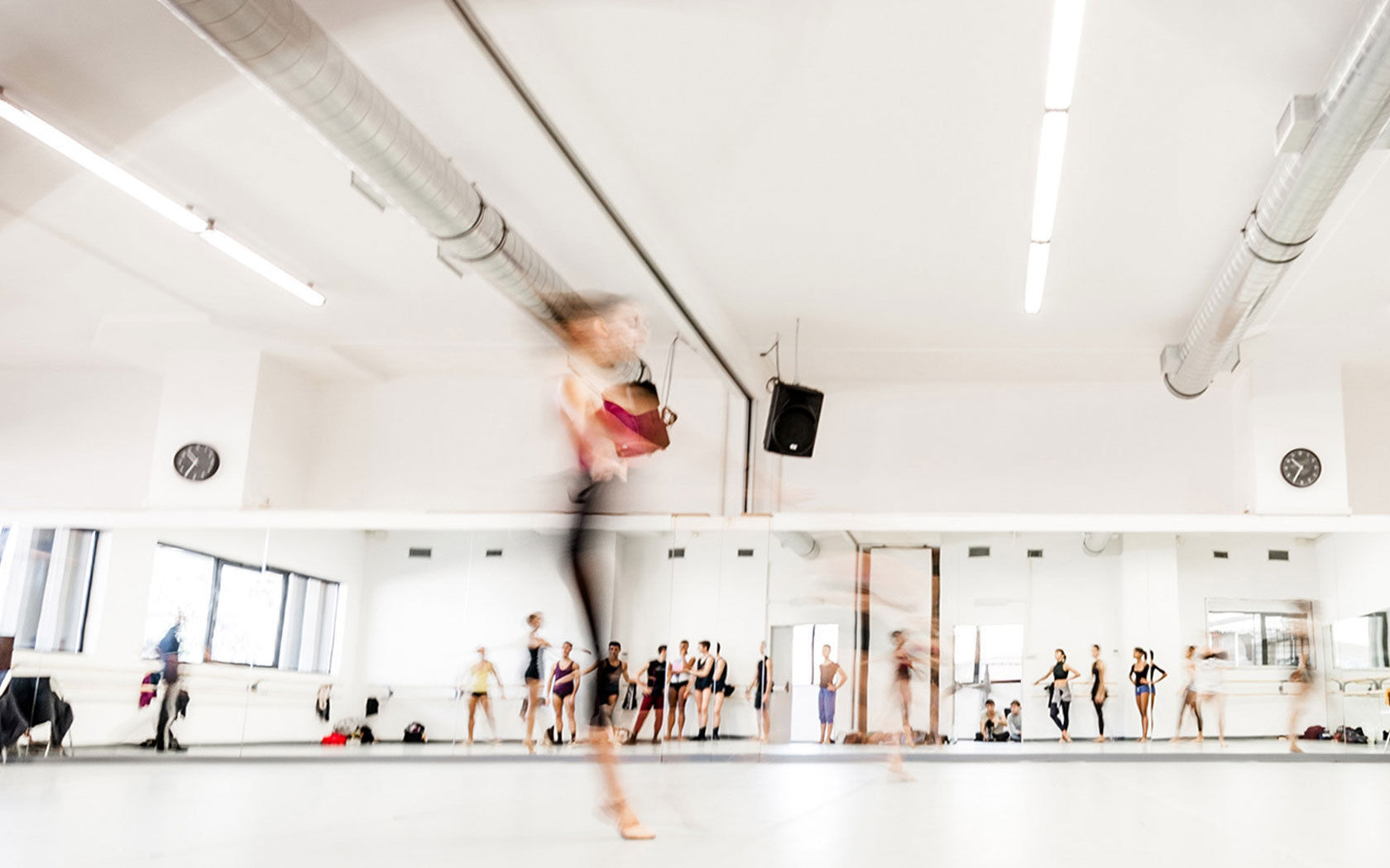 Balletto di Roma, CAFElab studio CAFElab studio Industrial style gym