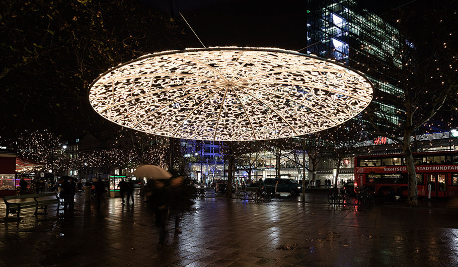 Christmas lights Berlin, Brut Deluxe Architecture + Design Brut Deluxe Architecture + Design